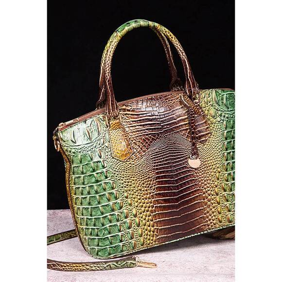 Gradient PU Leather Handbag - Picture 6 of 15